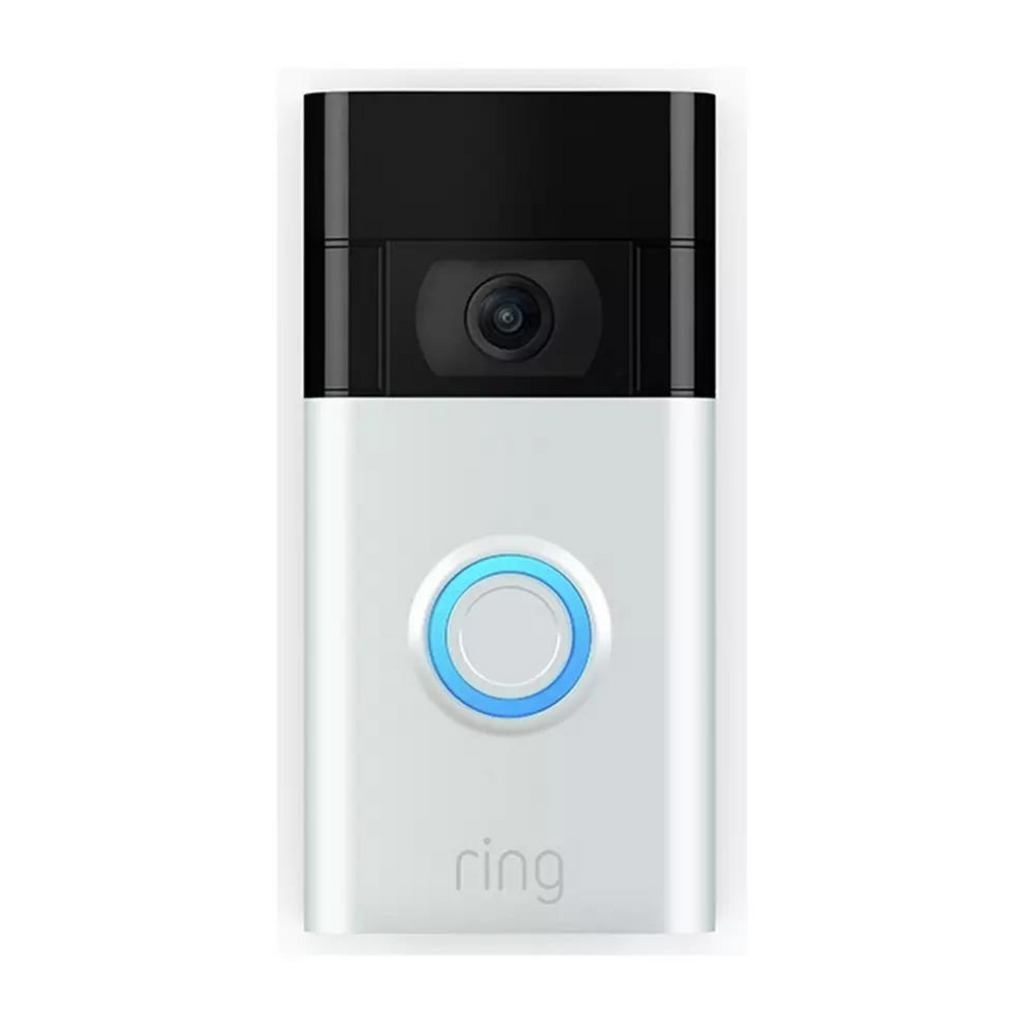 New Ring Video Doorbell (2nd Generation) - Satin Nickel